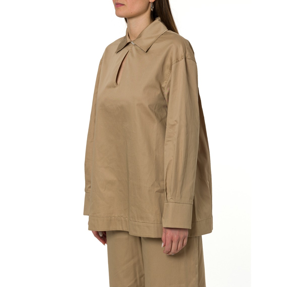 Blusa over con scollo a goccia Mmlabano MM Max Mara