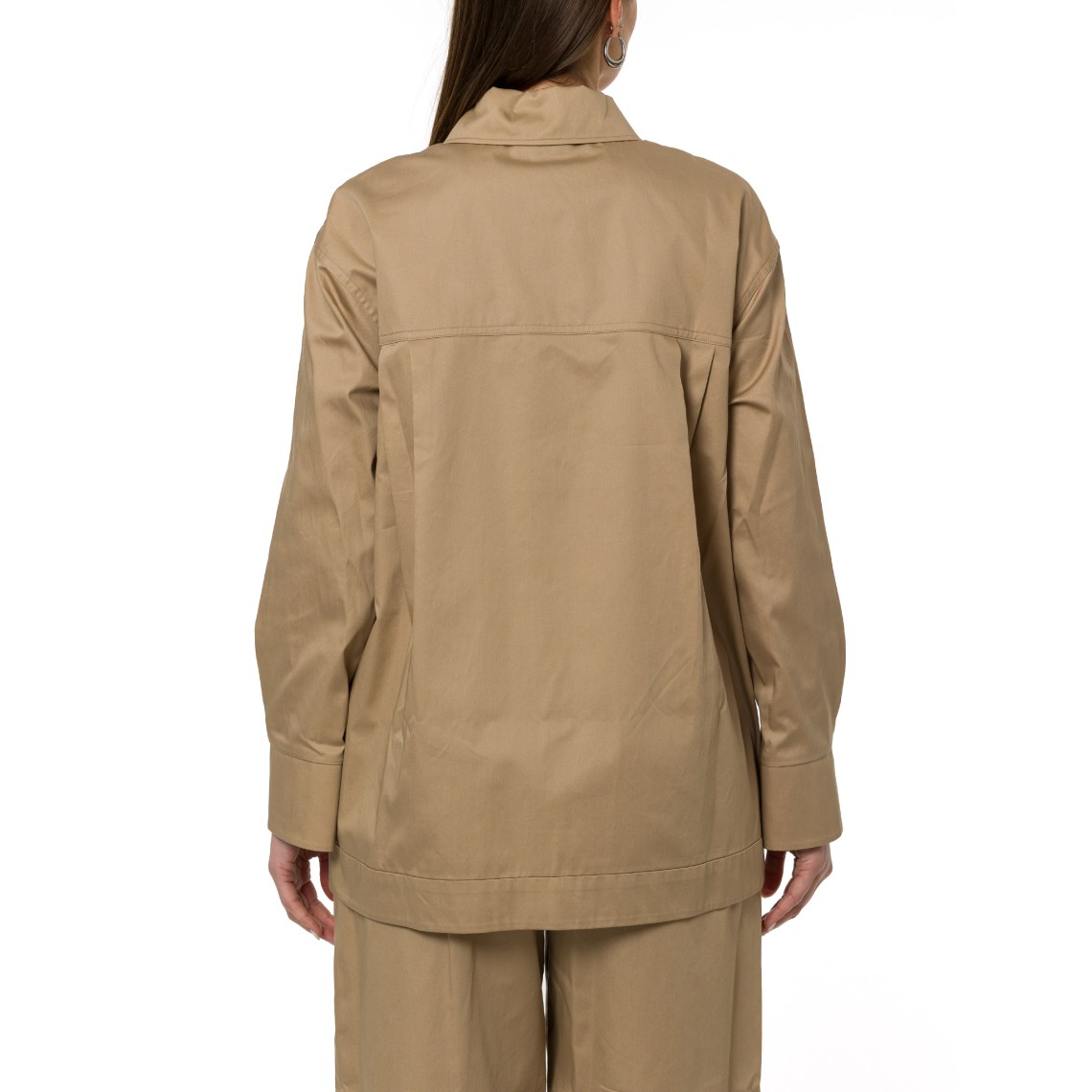 Blusa over con scollo a goccia Mmlabano MM Max Mara