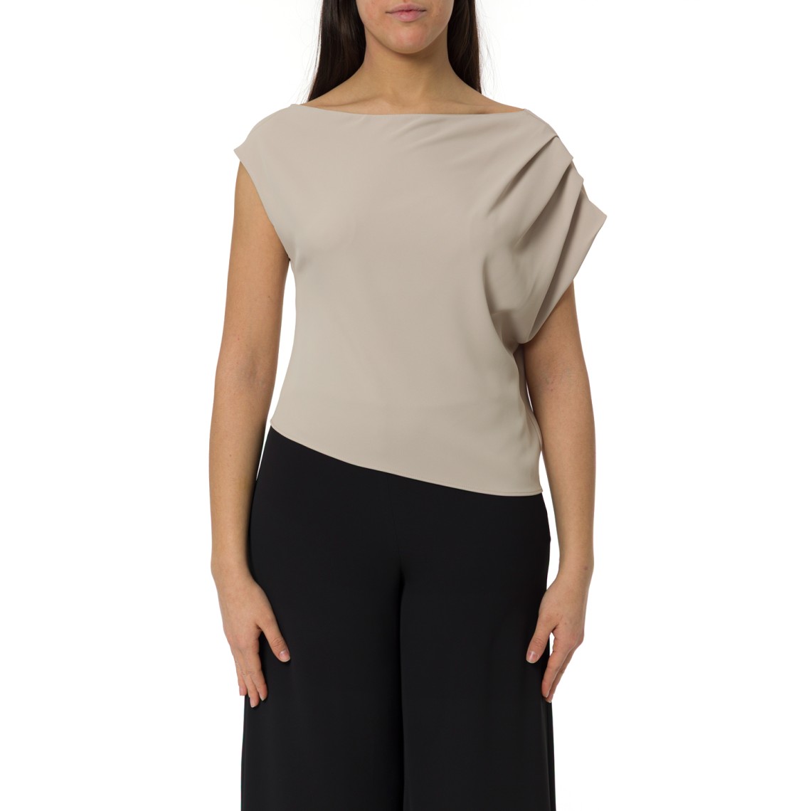 Blusa asimmetrica Hanita Couture