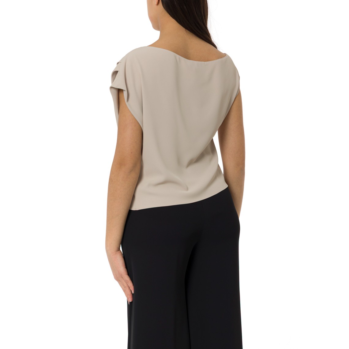 Blusa asimmetrica Hanita Couture