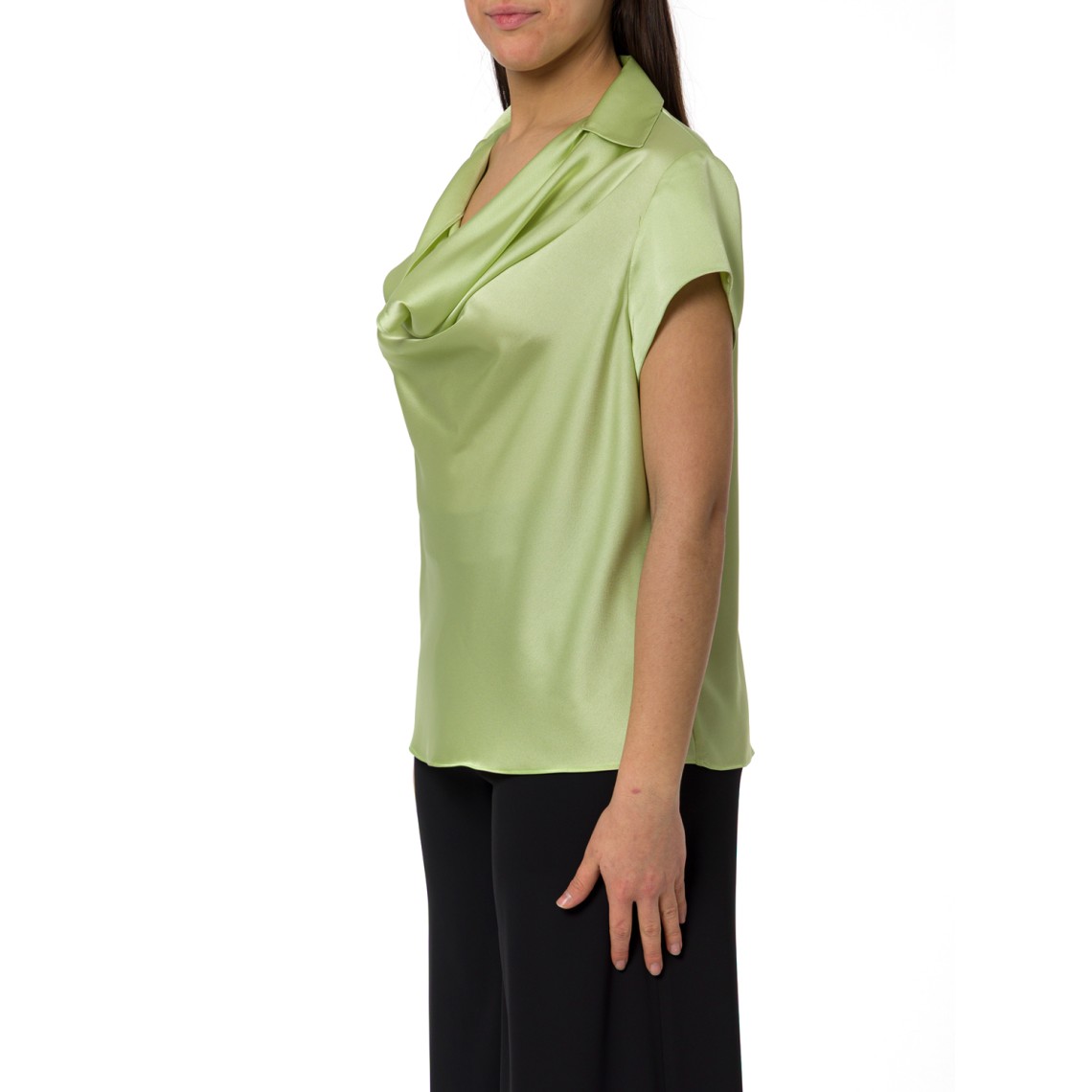 Blusa in raso Hanita Couture