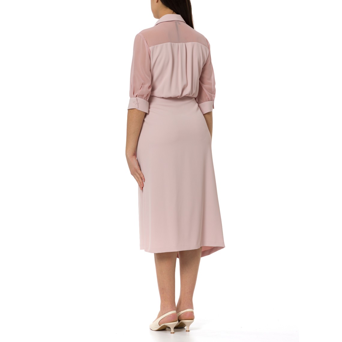 Abito Hanita Couture con nodo laterale