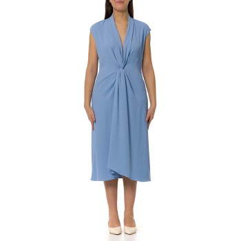 Abito midi con nodo centrale Hanita Couture