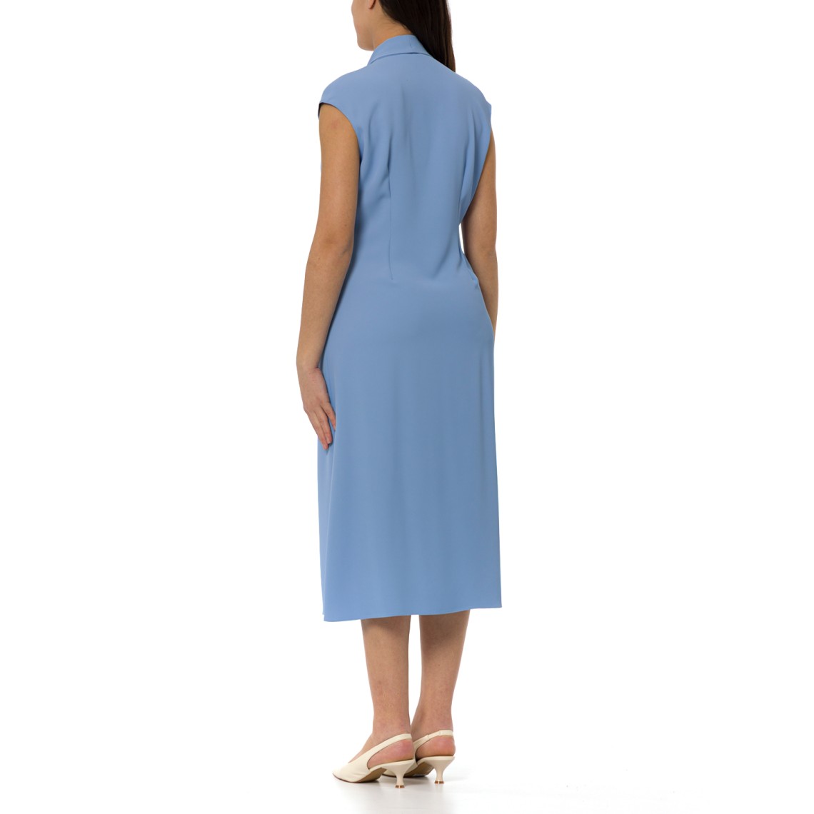 Abito midi con nodo centrale Hanita Couture