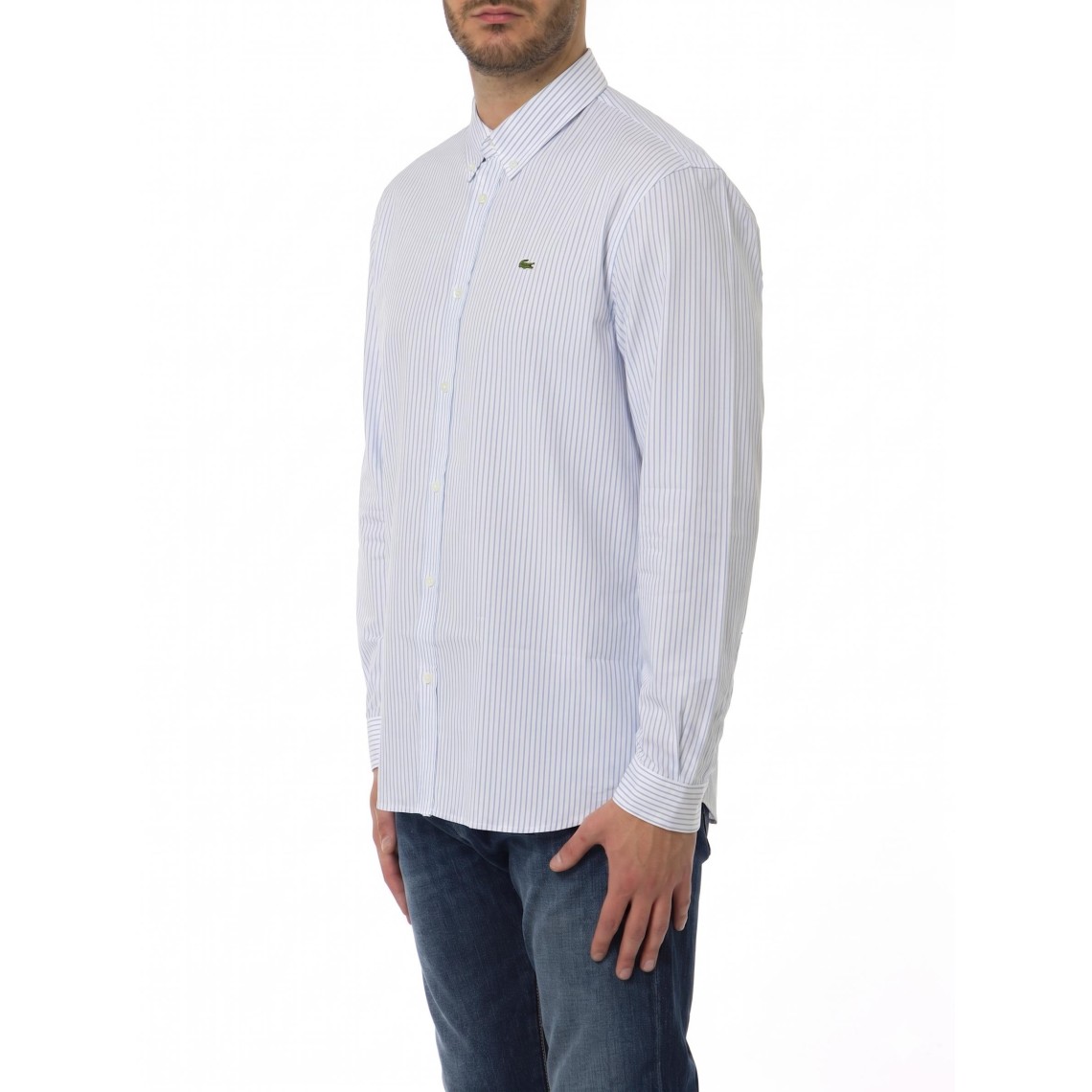 Camicia a righe Lacoste