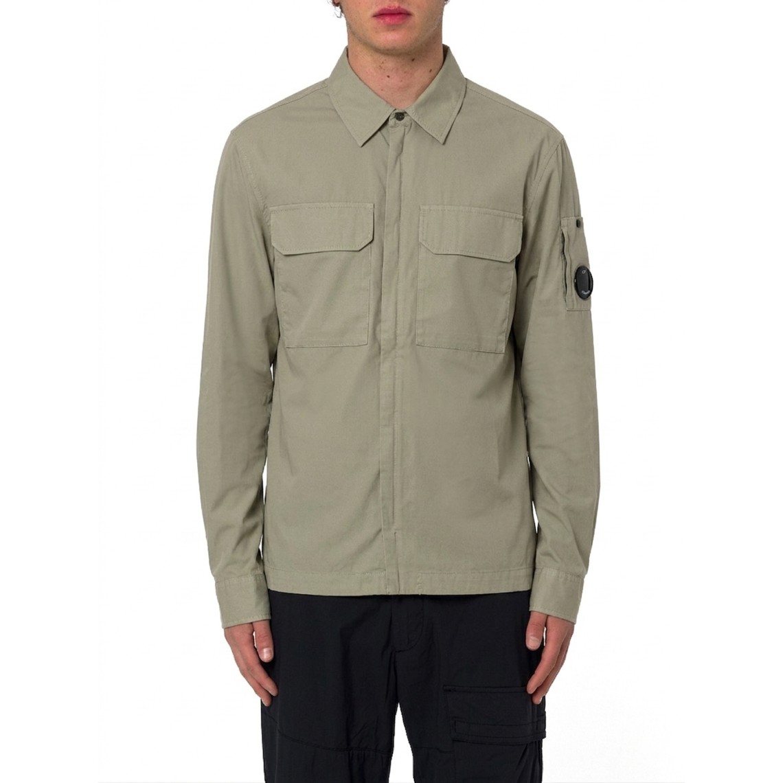 Overshirt C.P. Company in gabardine di cotone