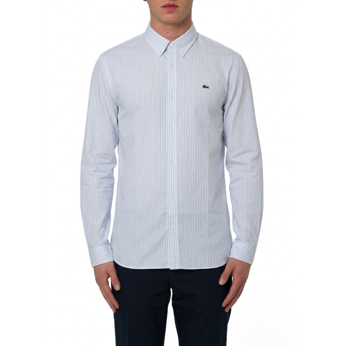 Camicia a righe Lacoste