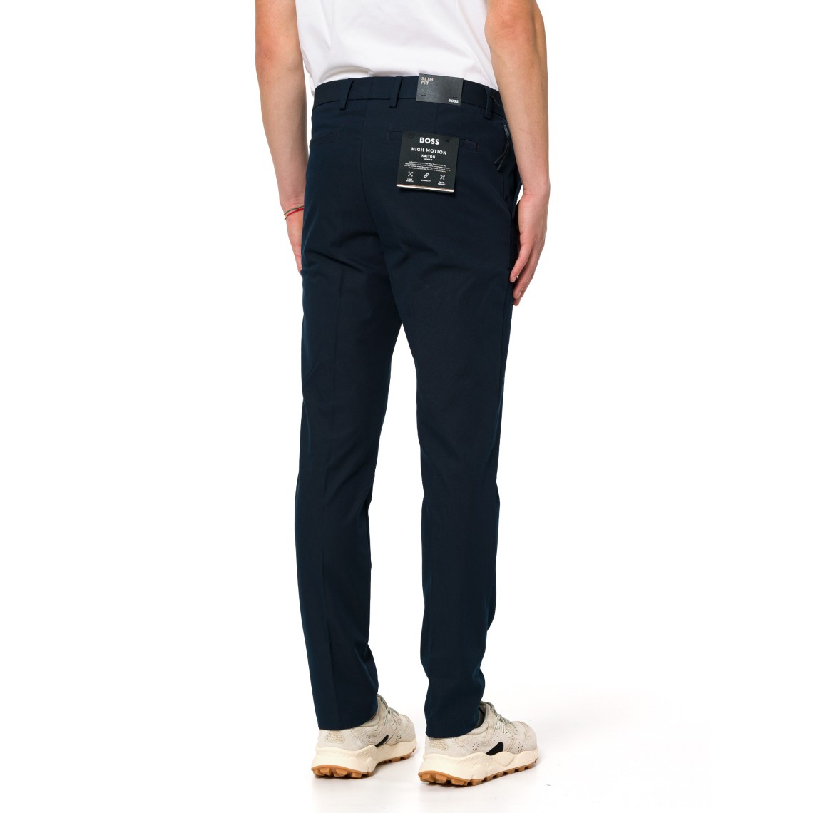 Pantaloni slim fit in misto cotone Boss