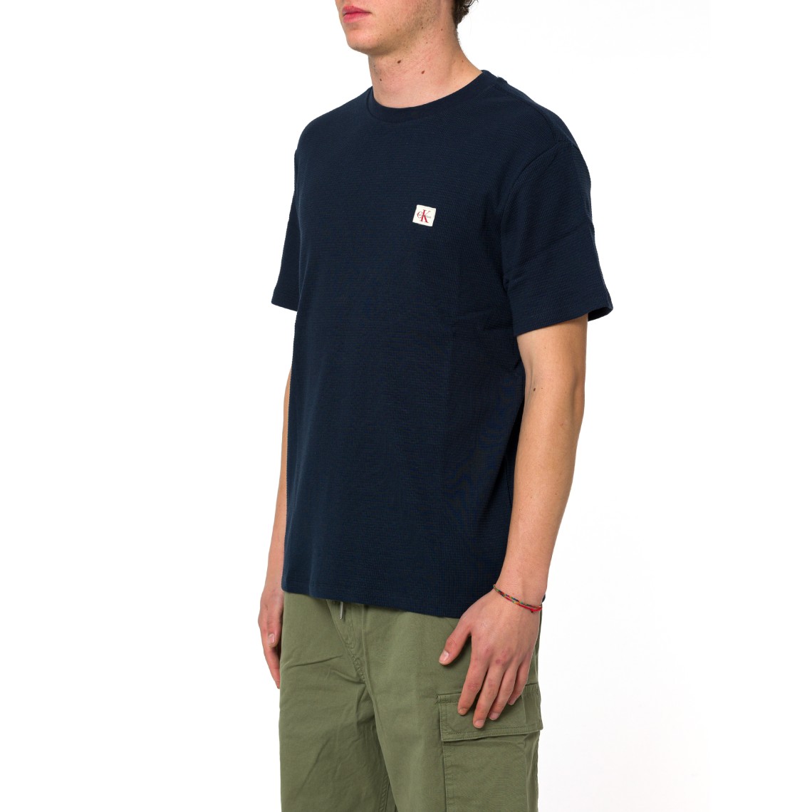 T-shirt a nido d'ape Calvin Klein Jeans