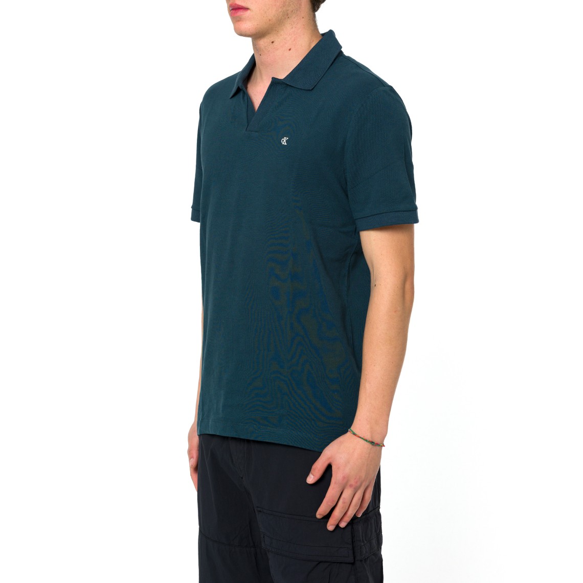 Polo con scollo a V Calvin Klein Jeans