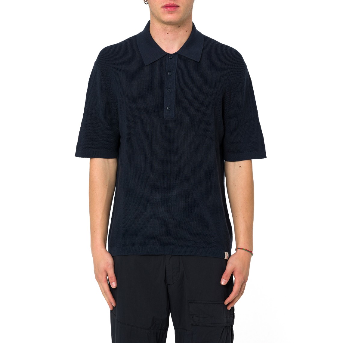 Polo a nido d'ape Calvin Klein Jeans