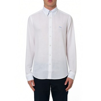 Camicia in puro lino regular fit Harmont & Blaine
