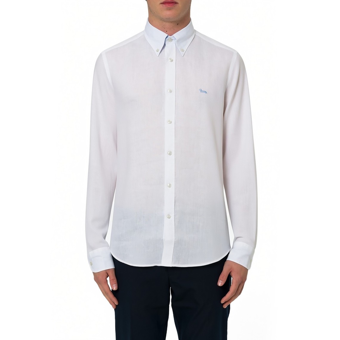 Camicia in puro lino regular fit Harmont & Blaine