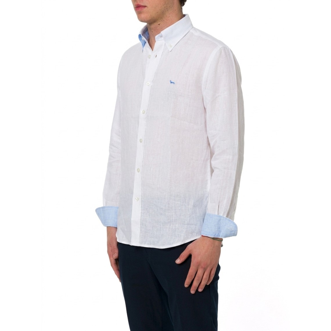 Camicia in puro lino regular fit Harmont & Blaine