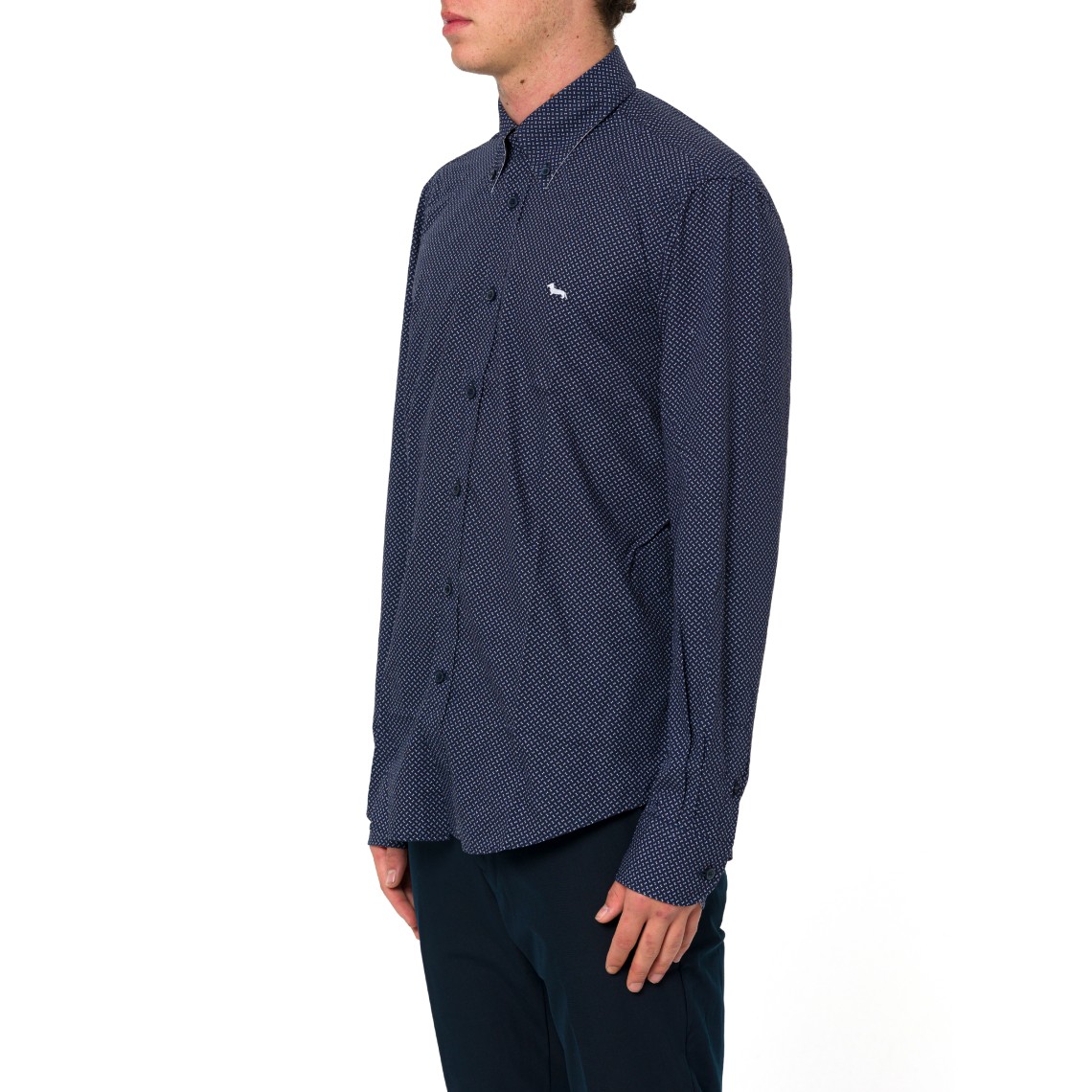 Camicia micro stampa regular fit Harmont & Blaine