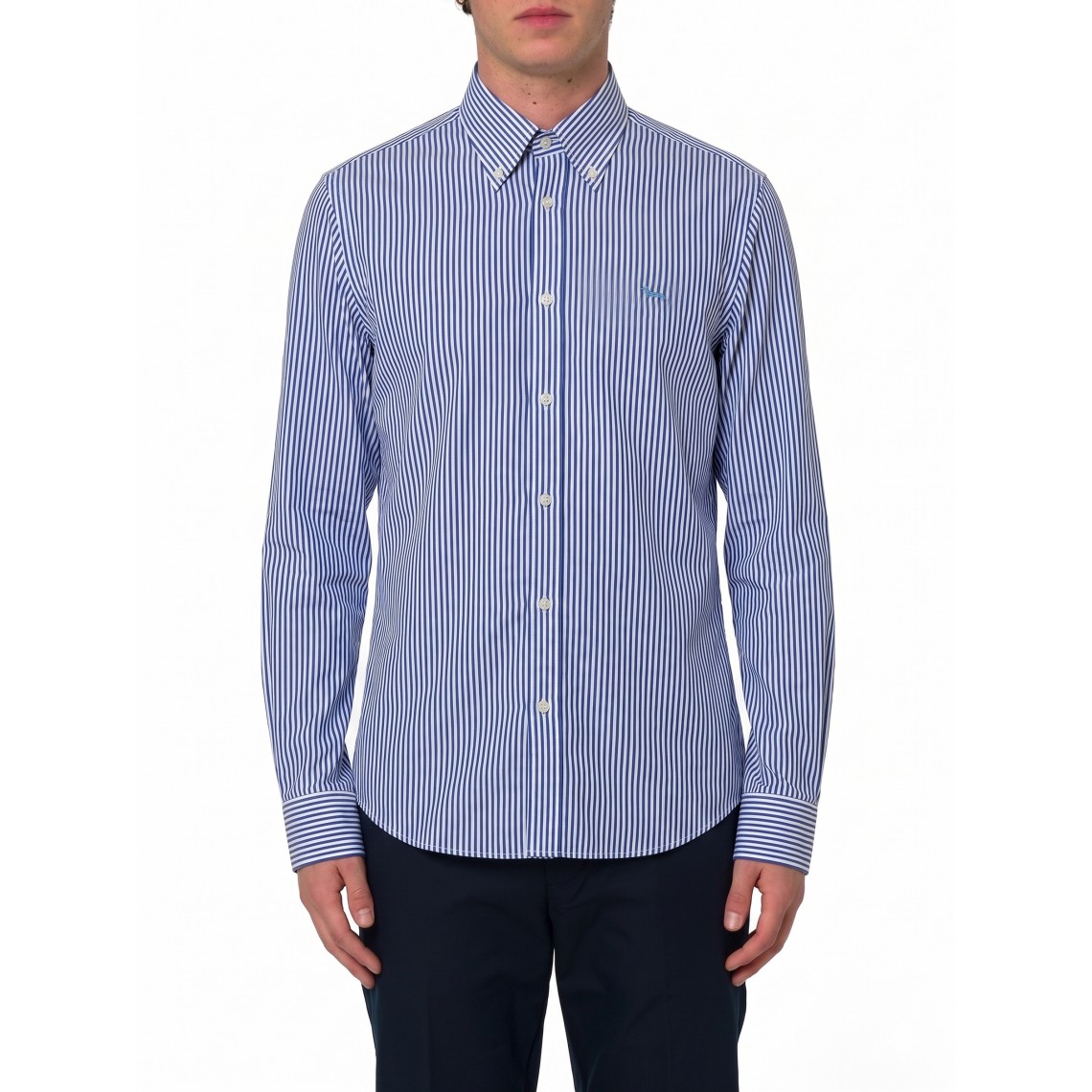 Camicia a righe regular fit Harmont & Blaine