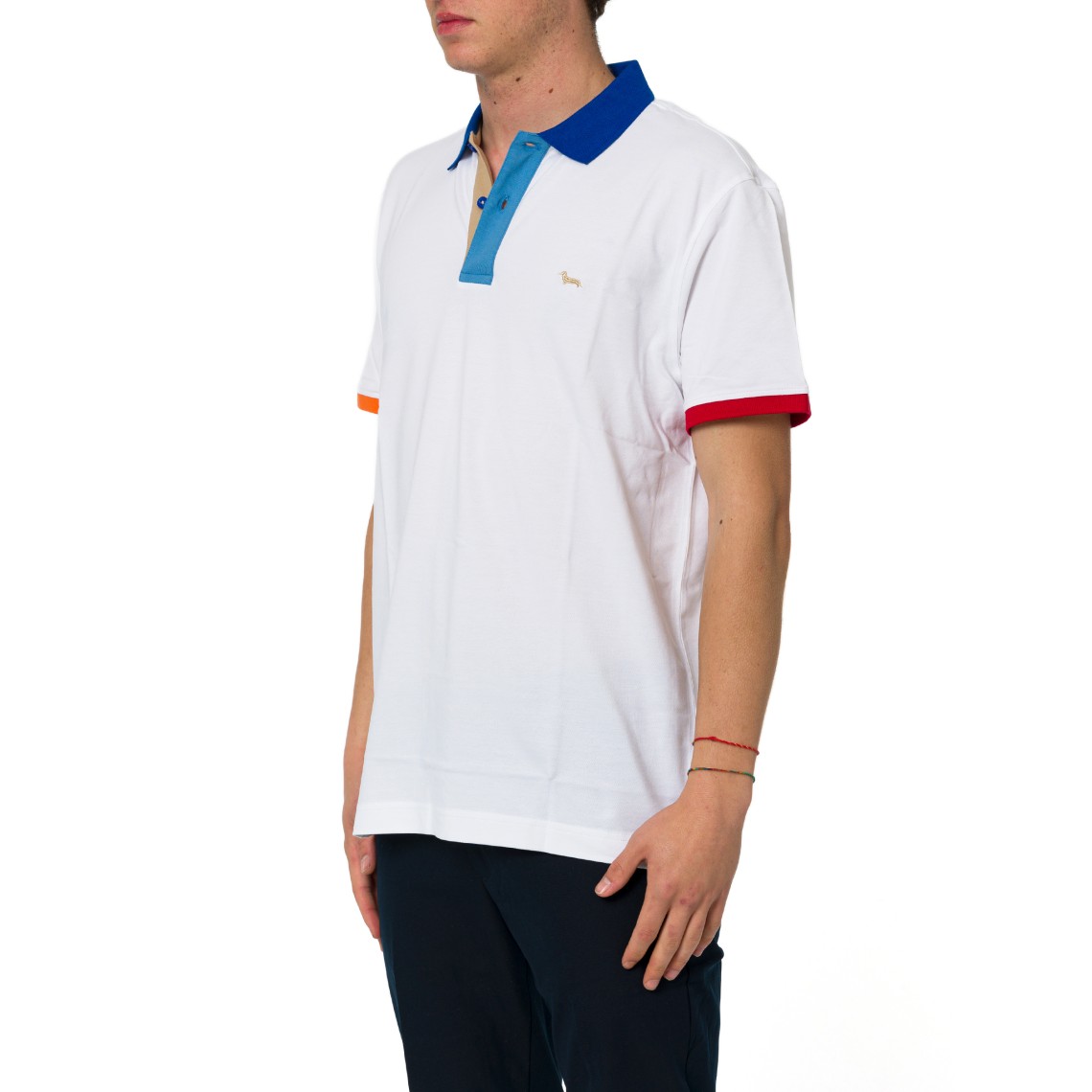 Polo Collo Ed Orli Contrasto Harmont & Blaine