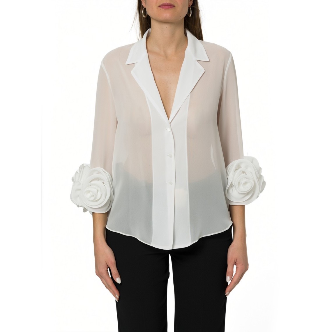 Camicia Hanita Couture con maniche a 3/4