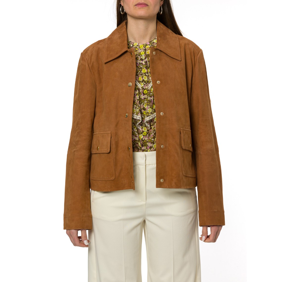 Giacca in camoscio i Blues