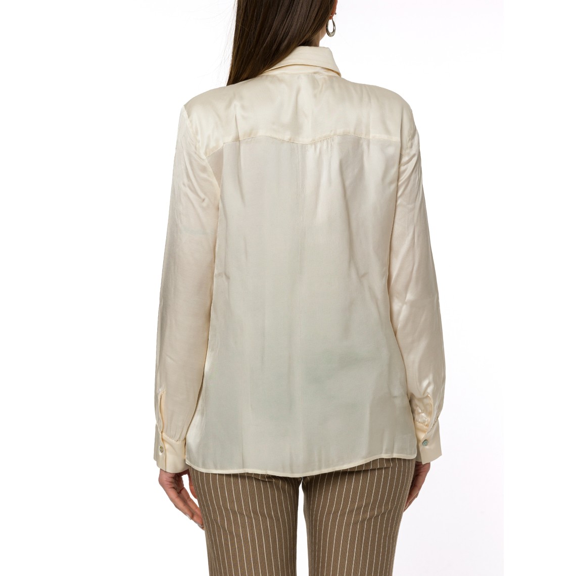 Camicia in raso i Blues