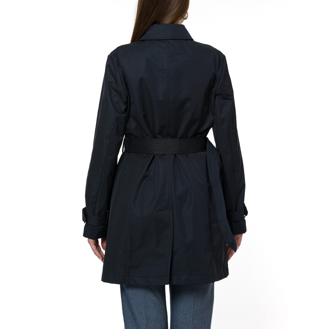 Trench doppiopetto in cotone tecnico Marella