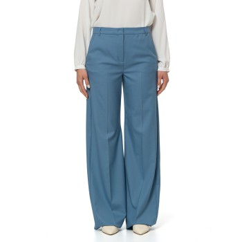 Pantaloni Wide Leg i Blues