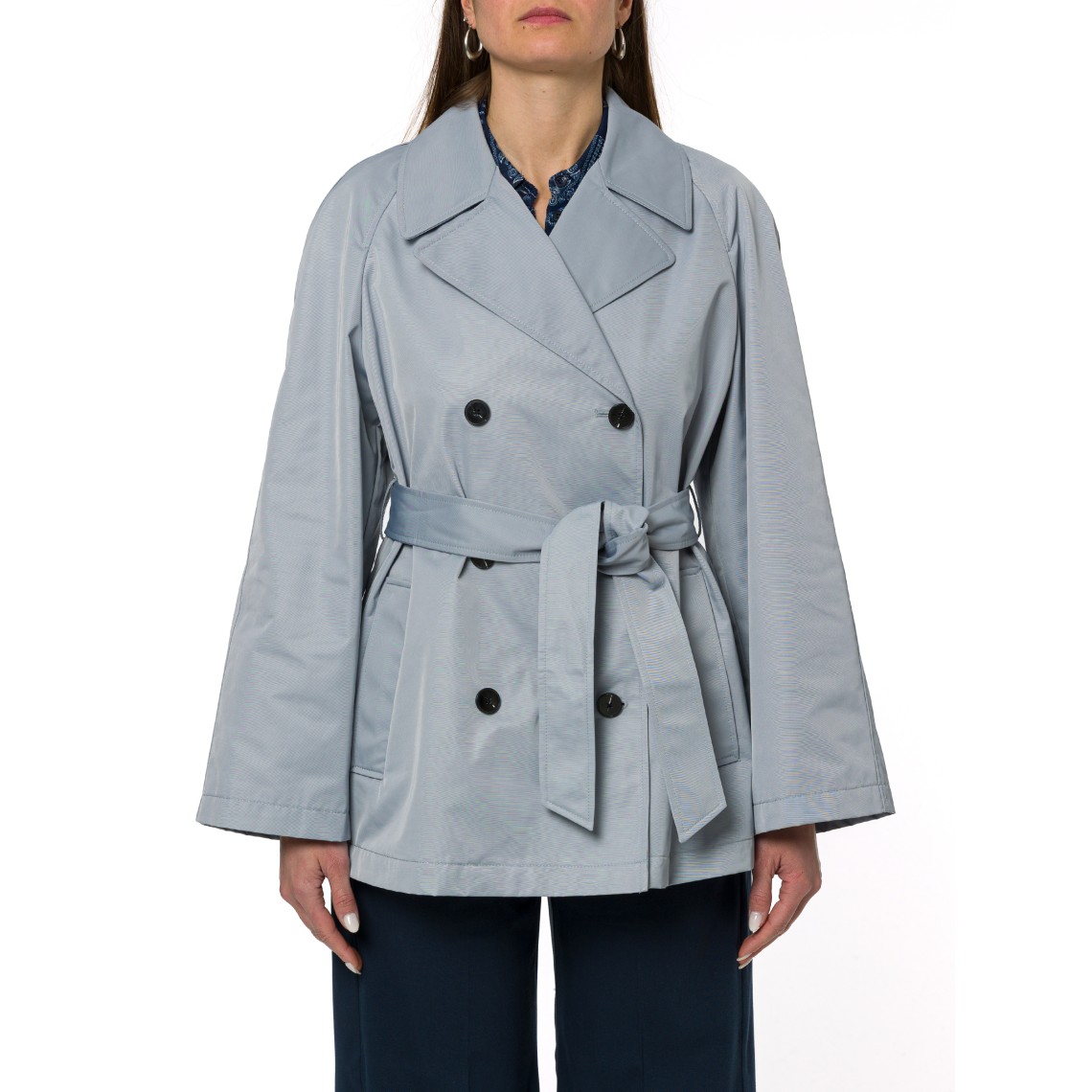 Trench in cotone tecnico Marella