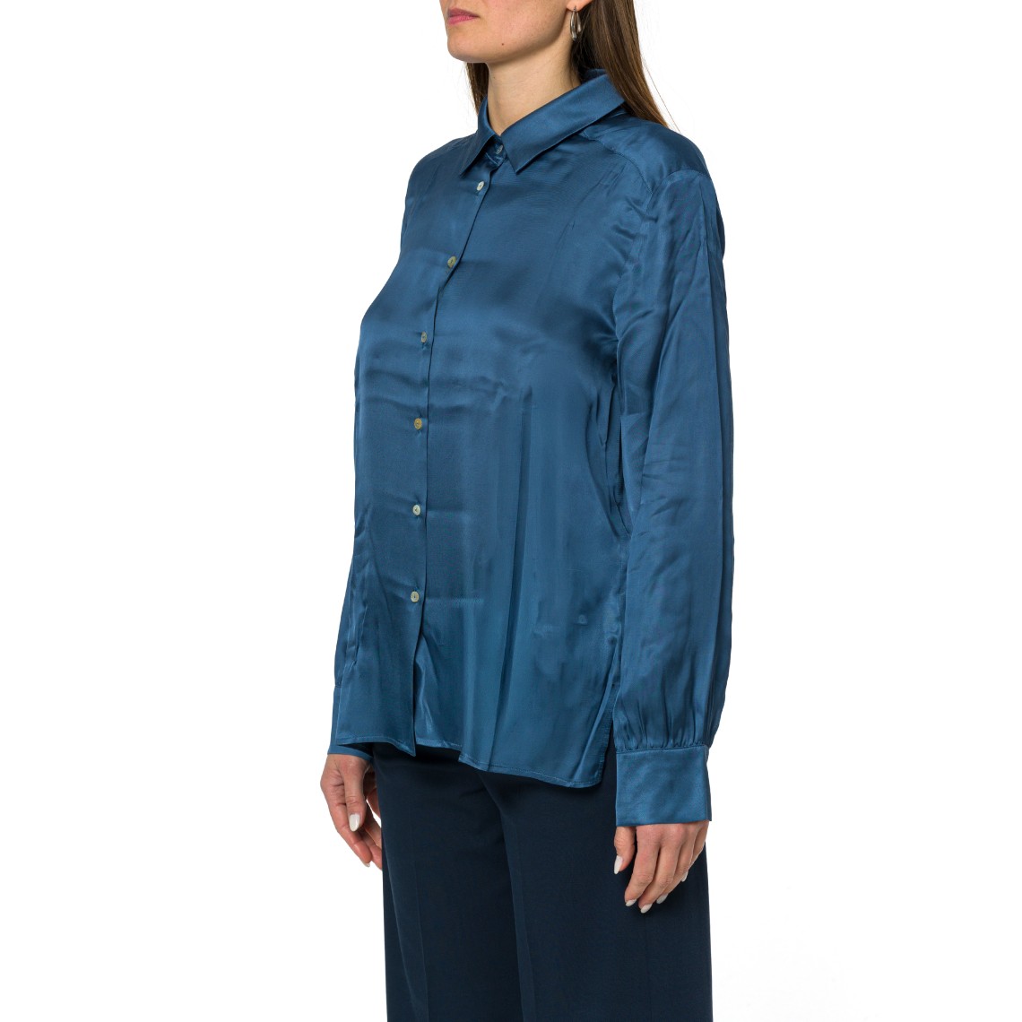 Camicia in raso i Blues
