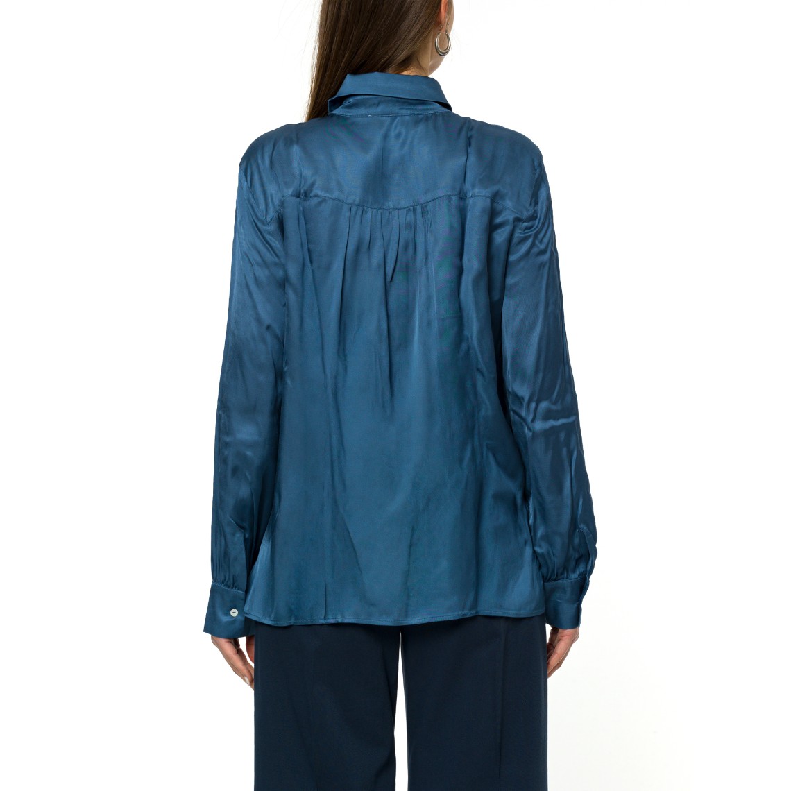 Camicia in raso i Blues