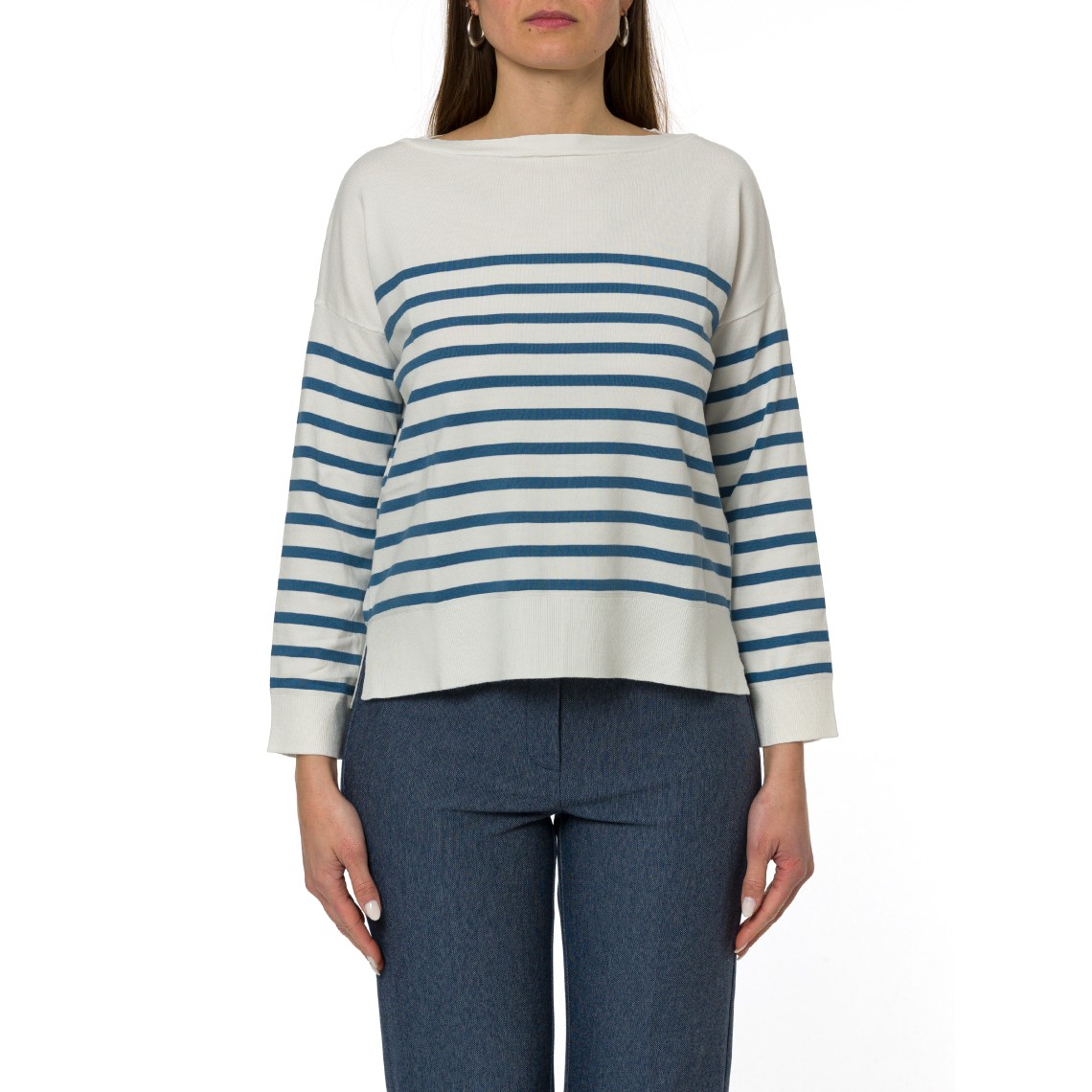 Maglia a righe i Blues