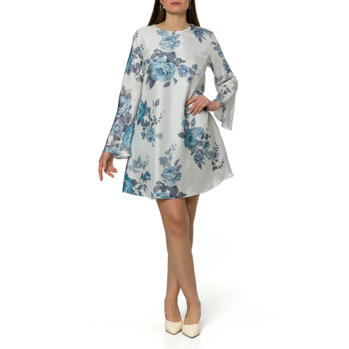 Abito in twill di seta Marella