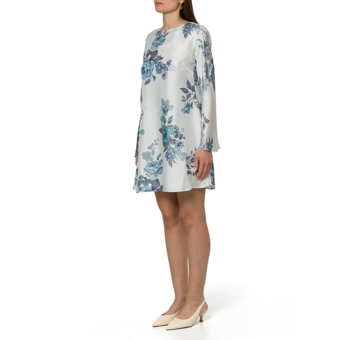 Abito in twill di seta Marella