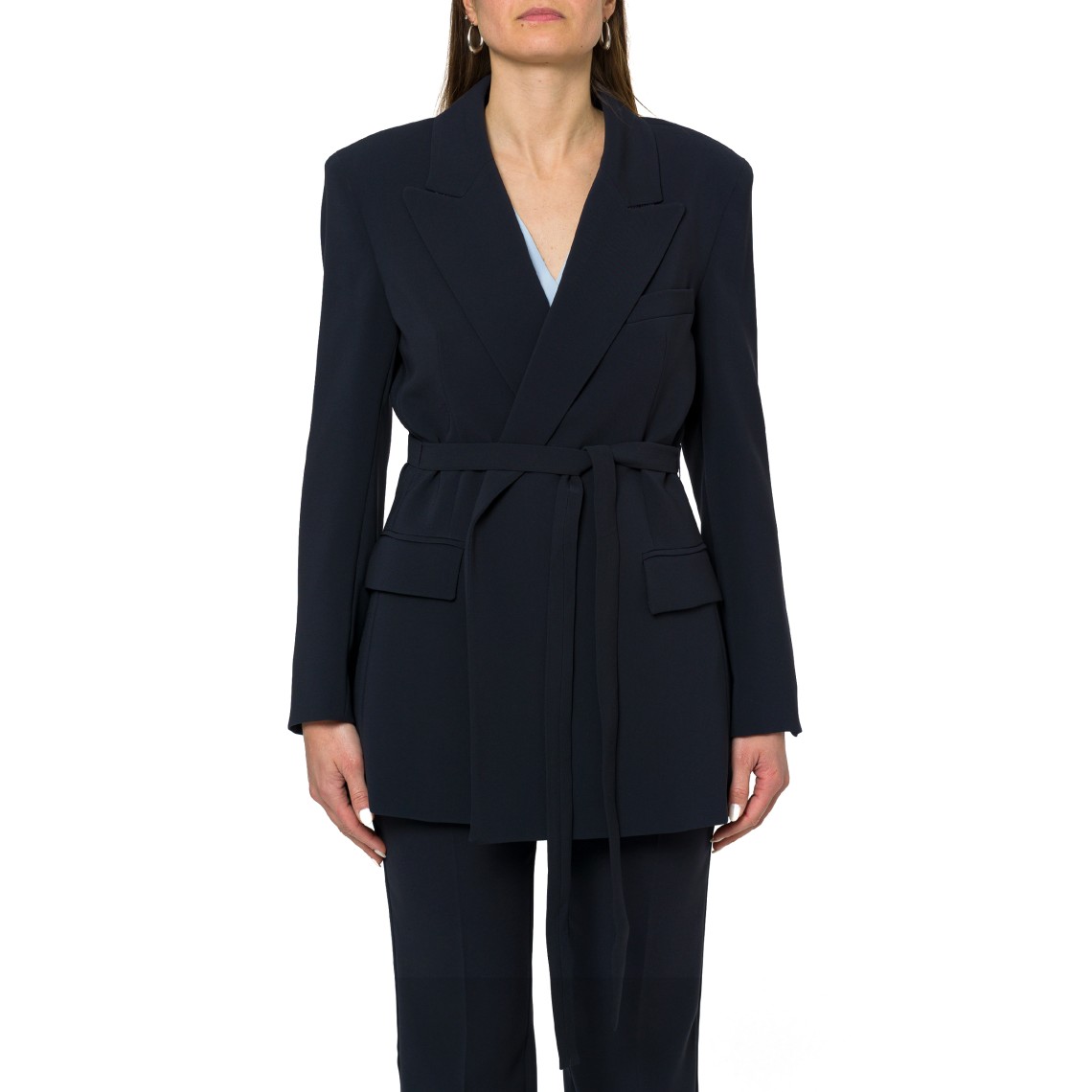 Giacca in cady con cintura Marella