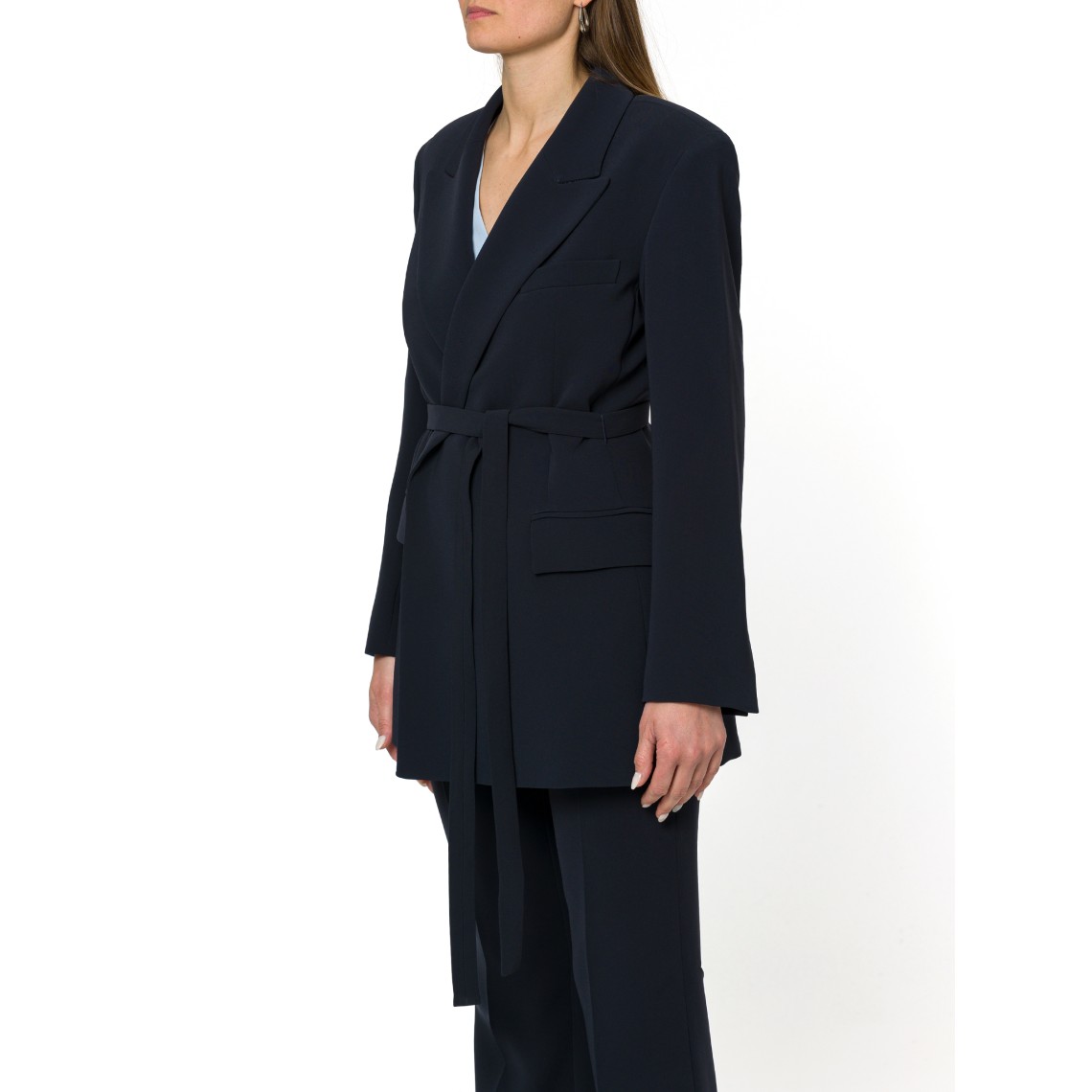 Giacca in cady con cintura Marella