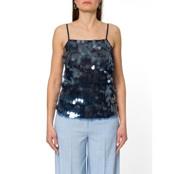 Slip top con paillette Marella