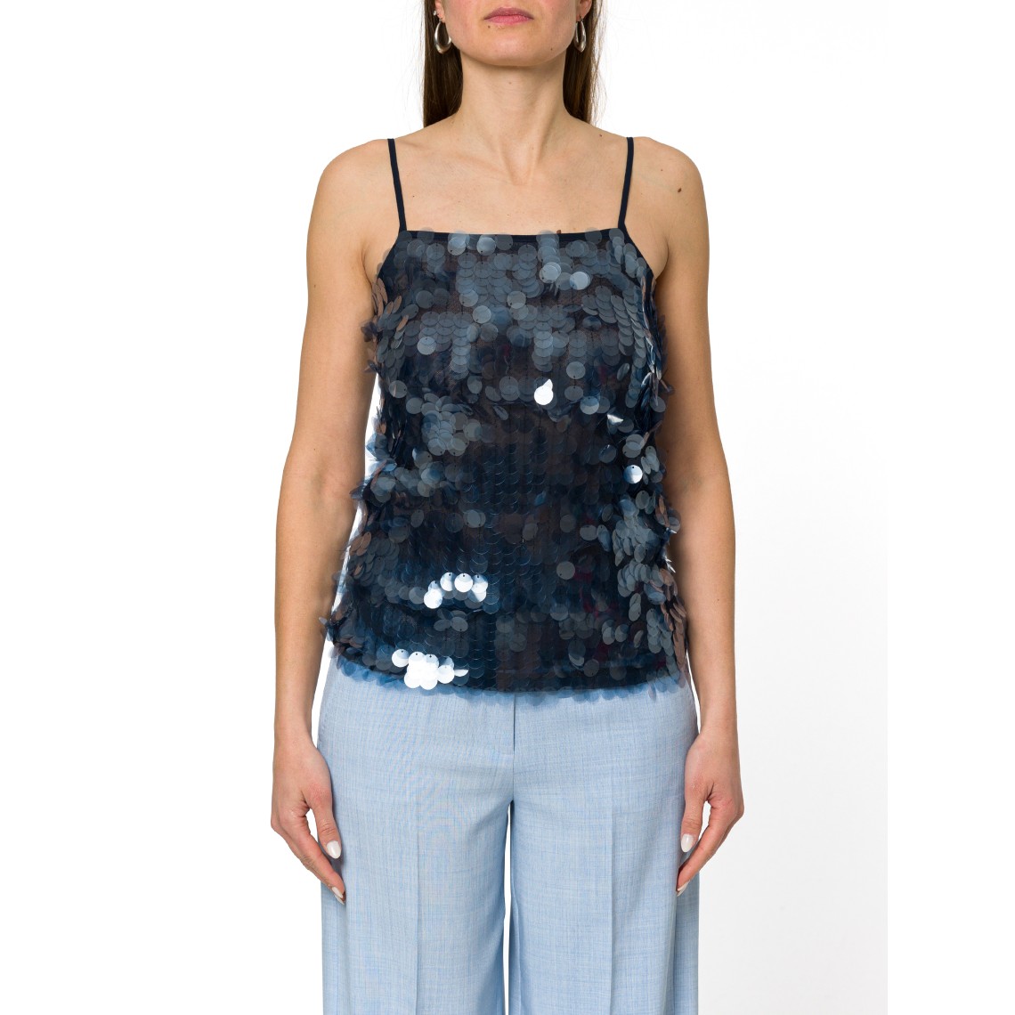 Slip top con paillette Marella