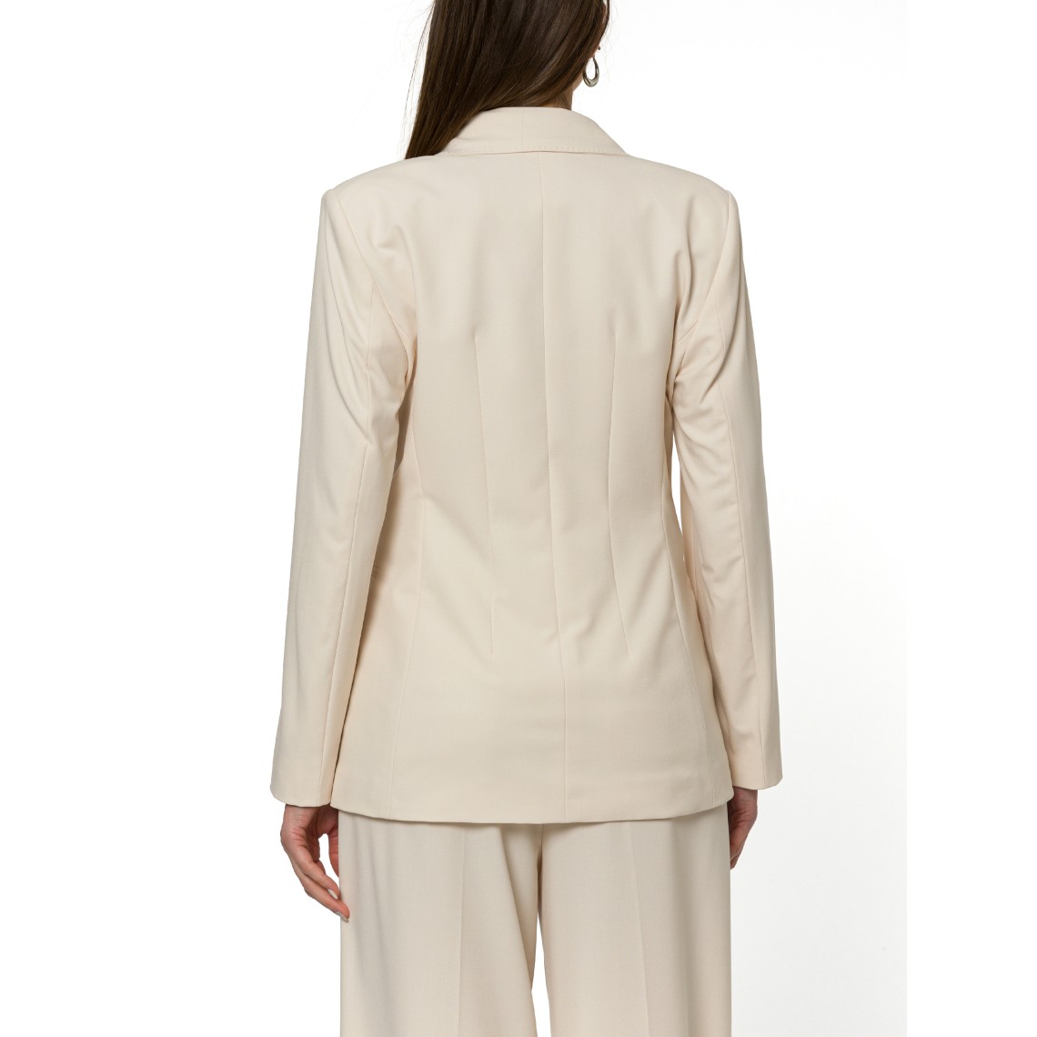 Blazer doppiopetto in tela stretch Marella