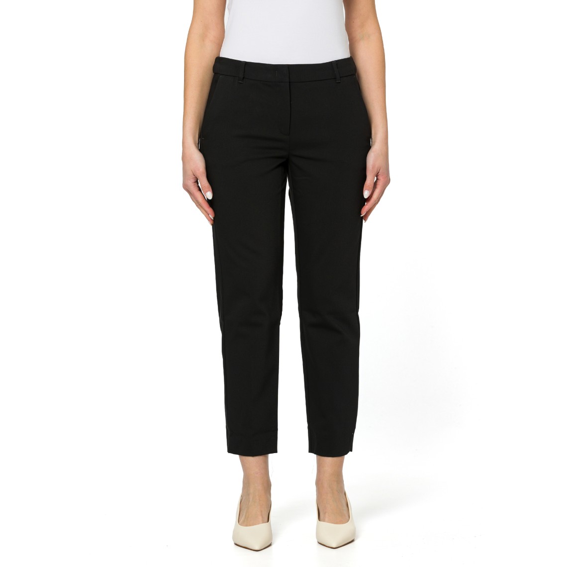 Pantalone in misto cotone stretch Marella