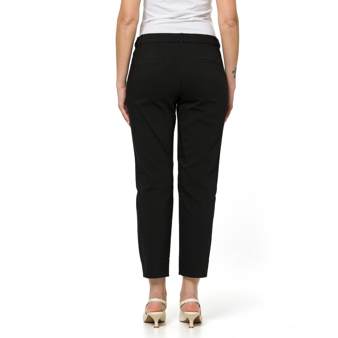 Pantalone in misto cotone stretch Marella