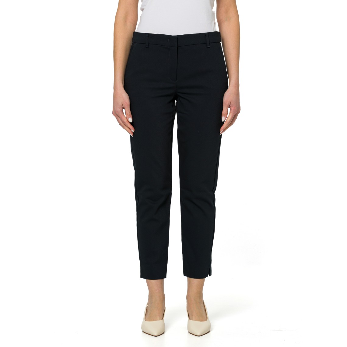 Pantalone in misto cotone stretch Marella