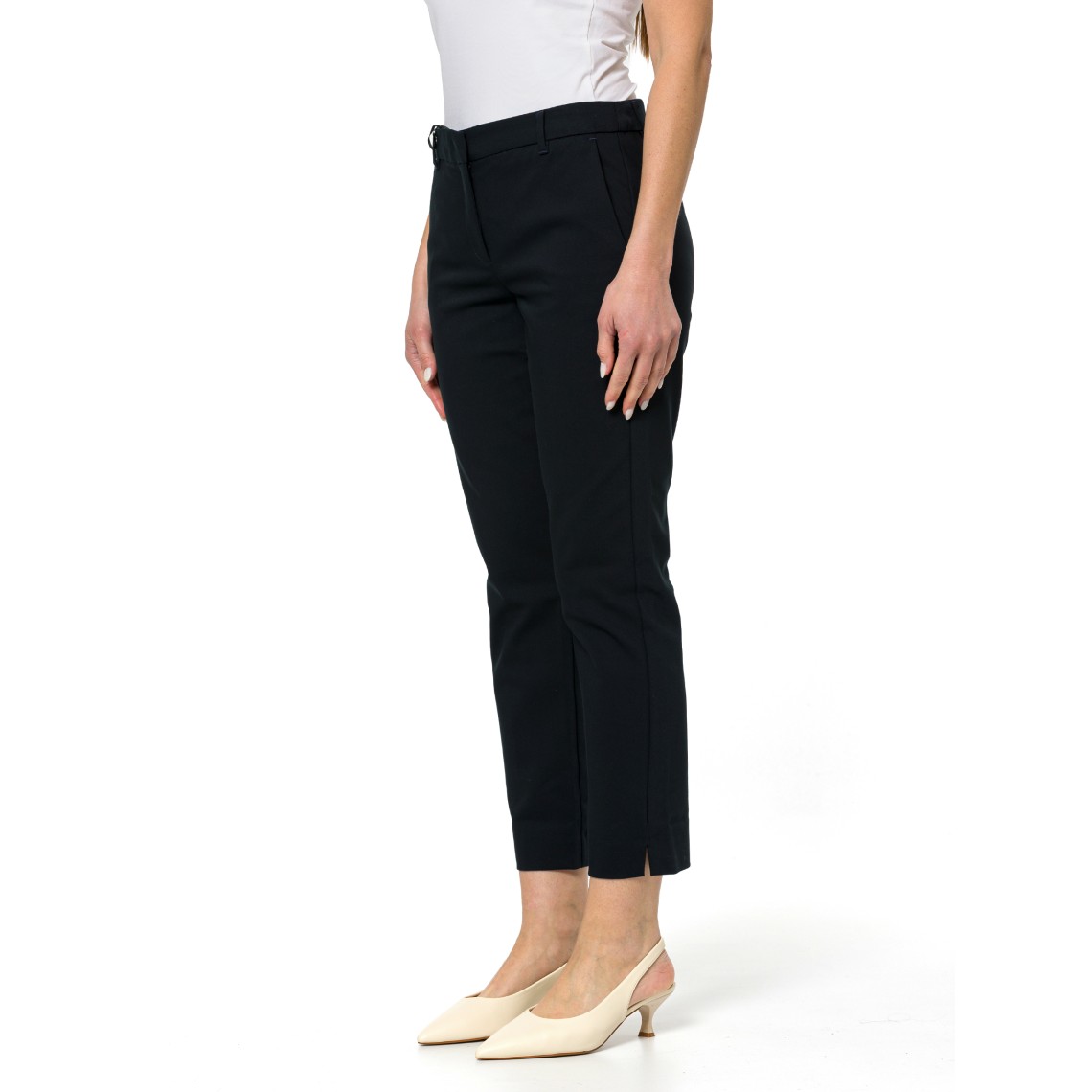 Pantalone in misto cotone stretch Marella