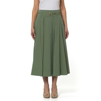 Gonna midi in popeline Liu Jo