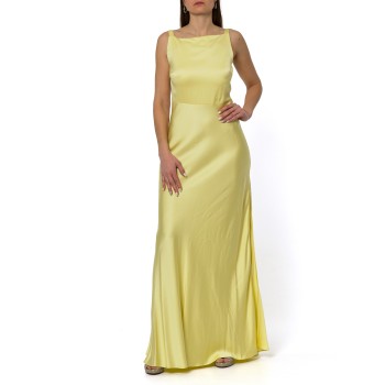 Abito lungo in raso Liu Jo