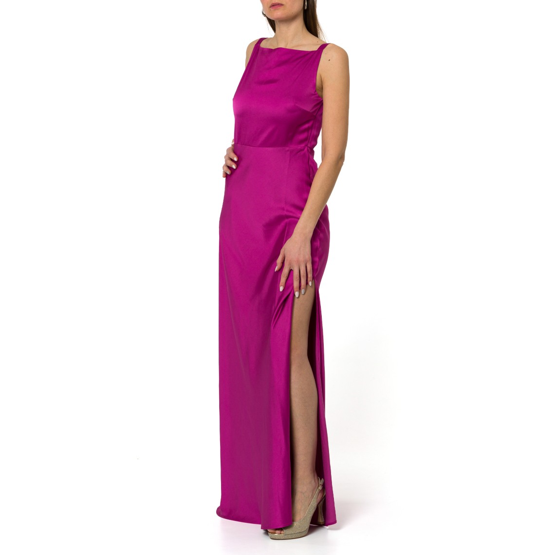 Abito lungo in raso Liu Jo