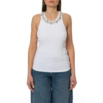 Top con dettagli gioiello Liu Jo