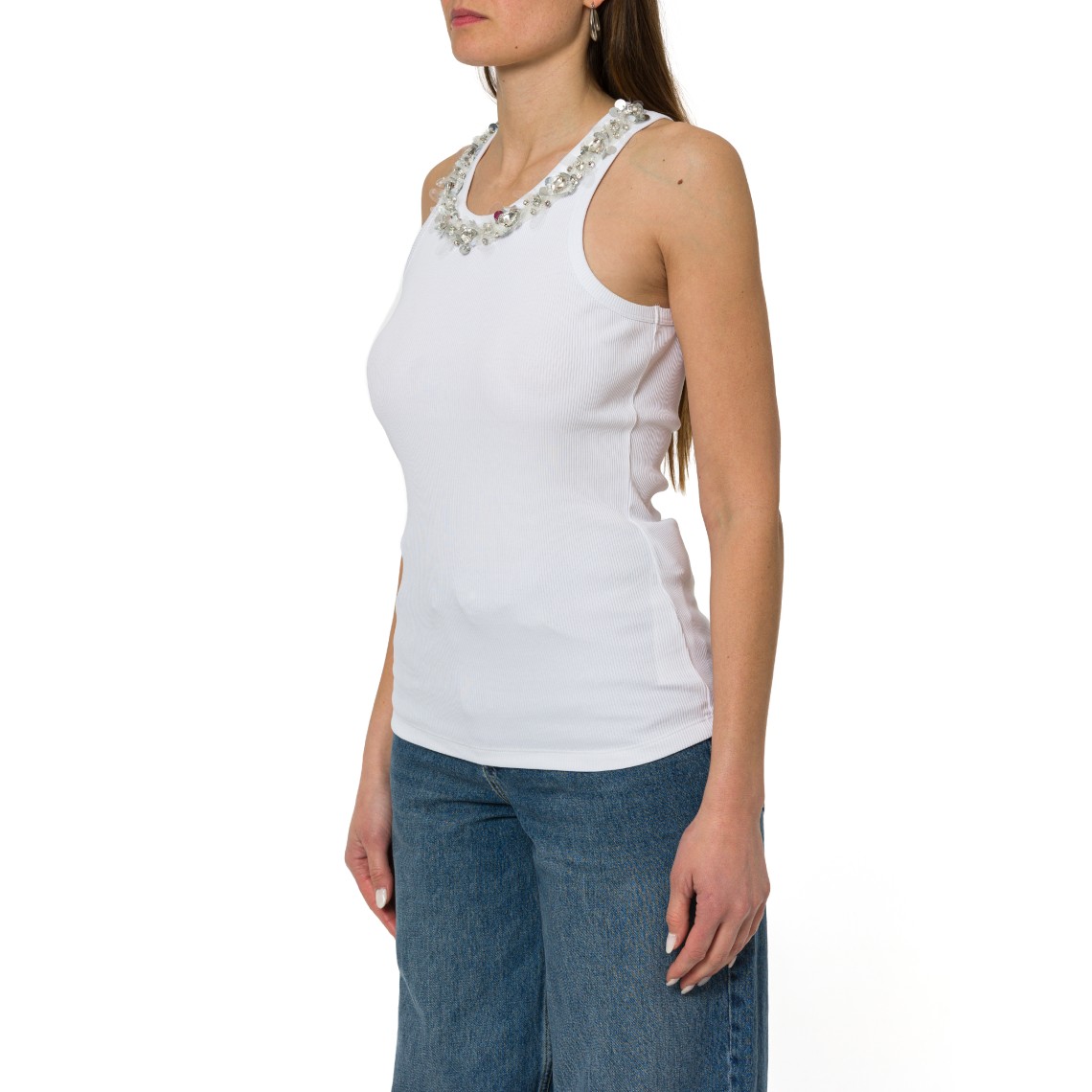 Top con dettagli gioiello Liu Jo