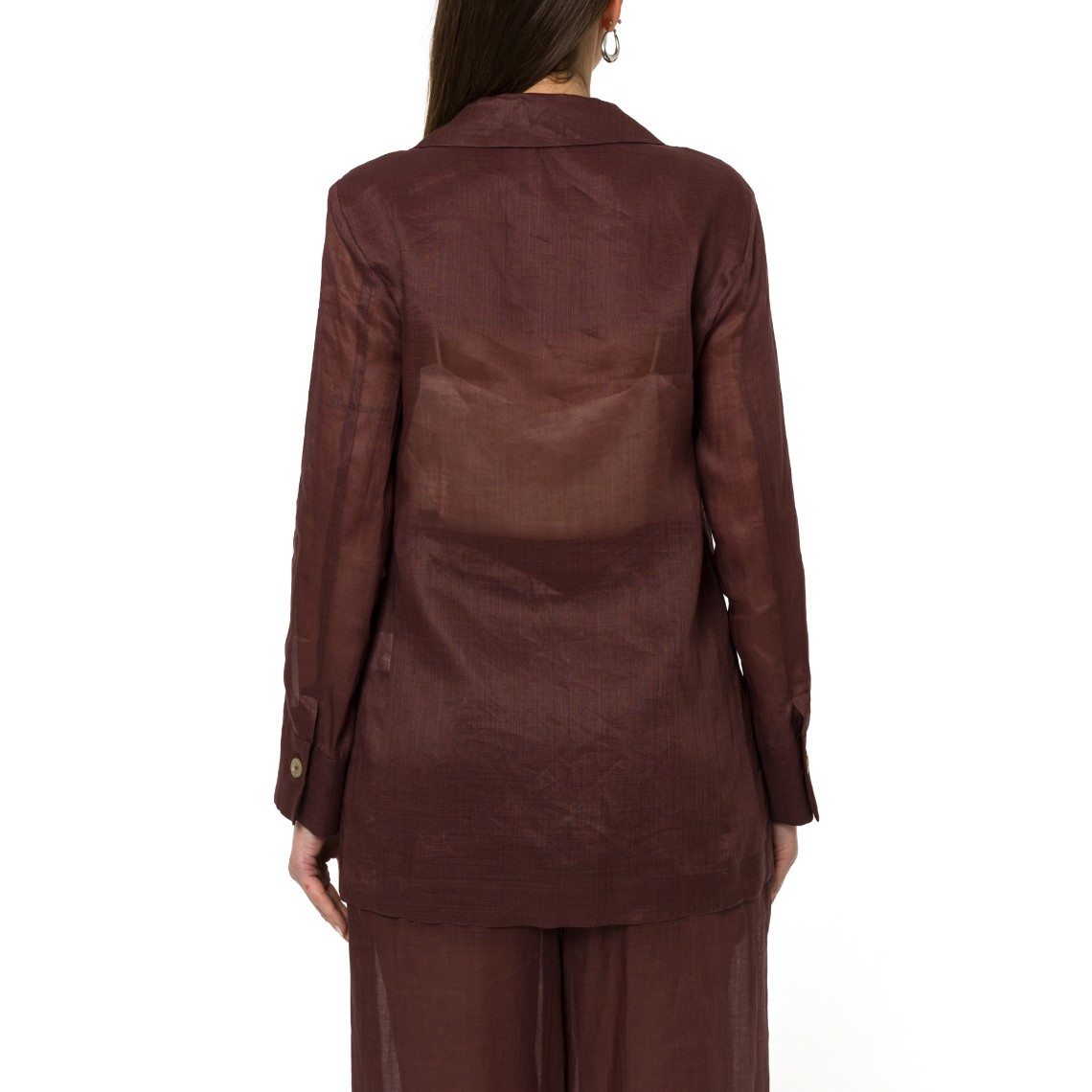 Blazer in ramie Marella