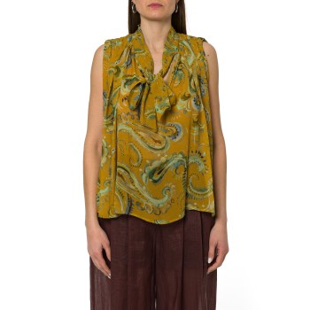 Top svasato in creponne Marella