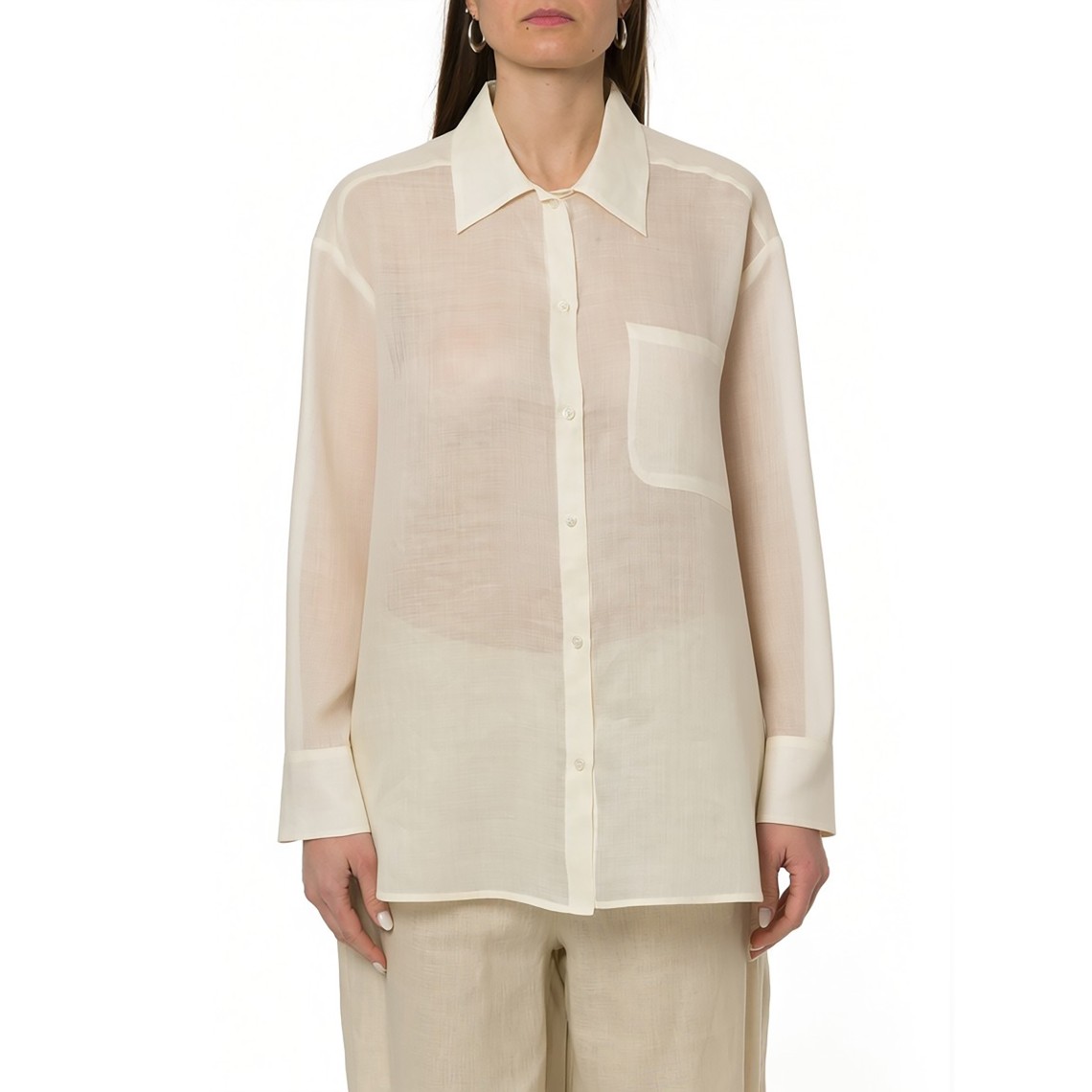 Camicia in ramié Marella