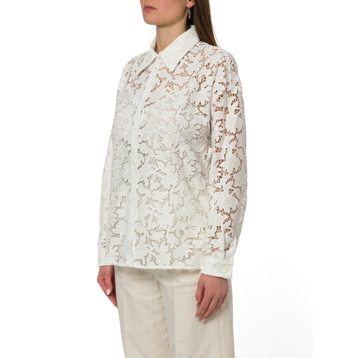 Camicia in cotone sangallo Pennyblack